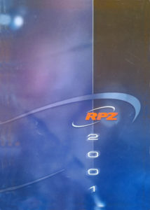 Copertina catalogo RPZ 2001